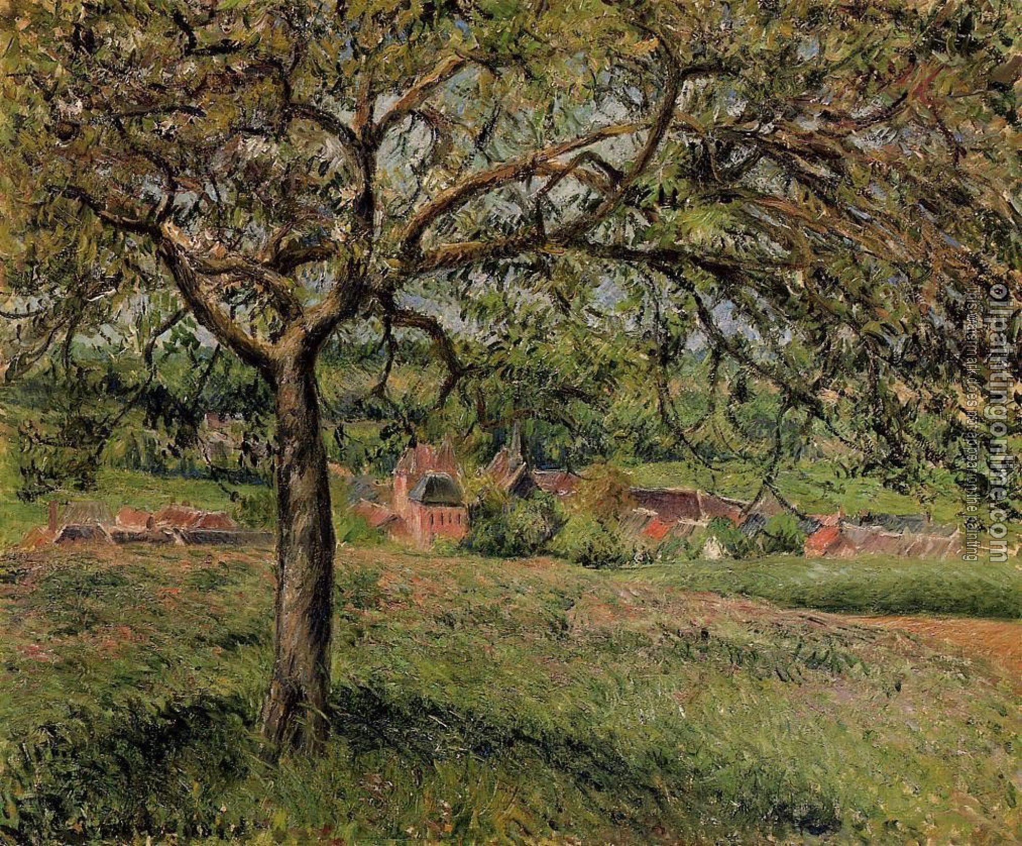 Pissarro, Camille - Apple Tree at Eragny